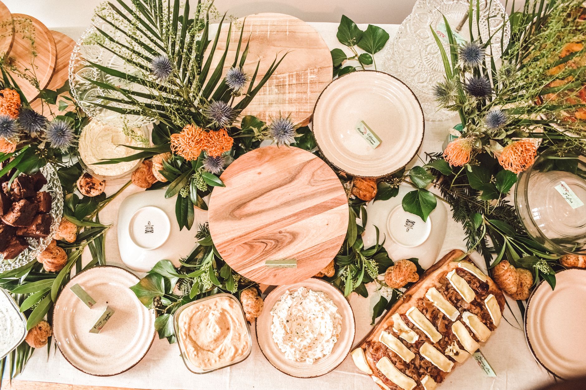 Hosting a large table without cooking for three days